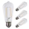 Energetic Lighting ST18 LED Light Bulb Filament 60-Watt Dimmable E26 With Switch Vintage Edison 3CCT, 4PK ST18-6.5D82750-4P - alternate 1